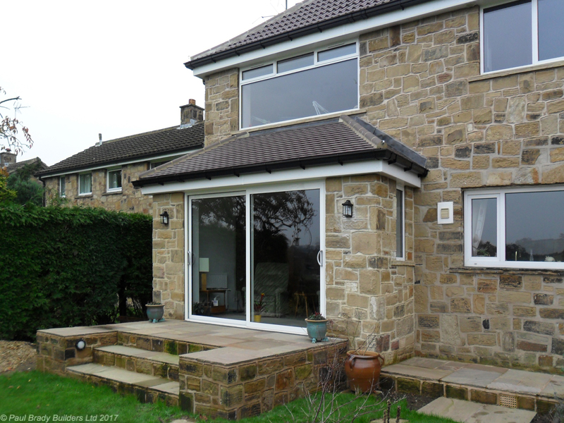 Two storey extension